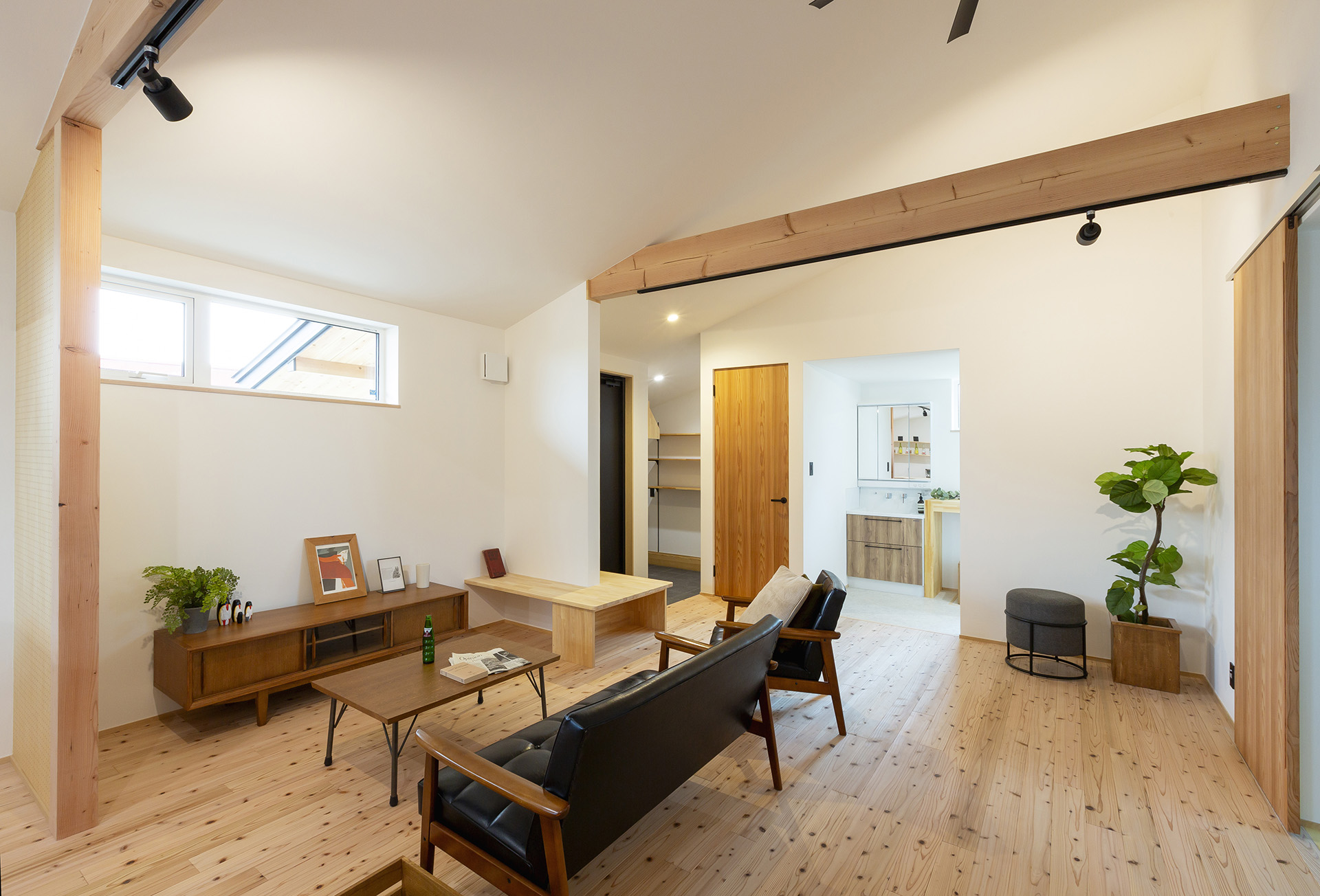 自然素材の木の家