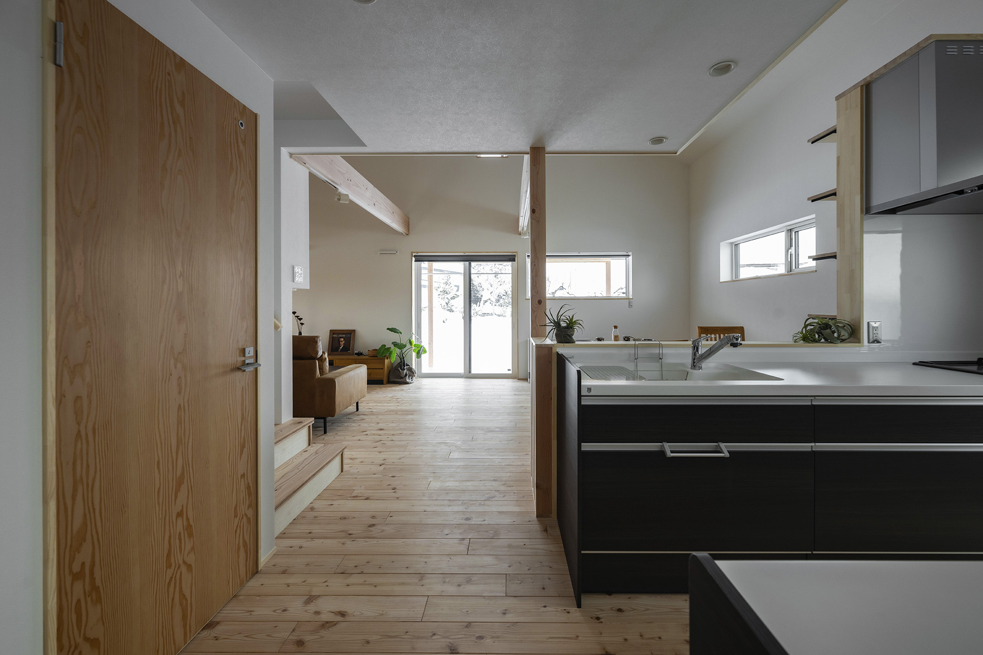 自然素材の木の家