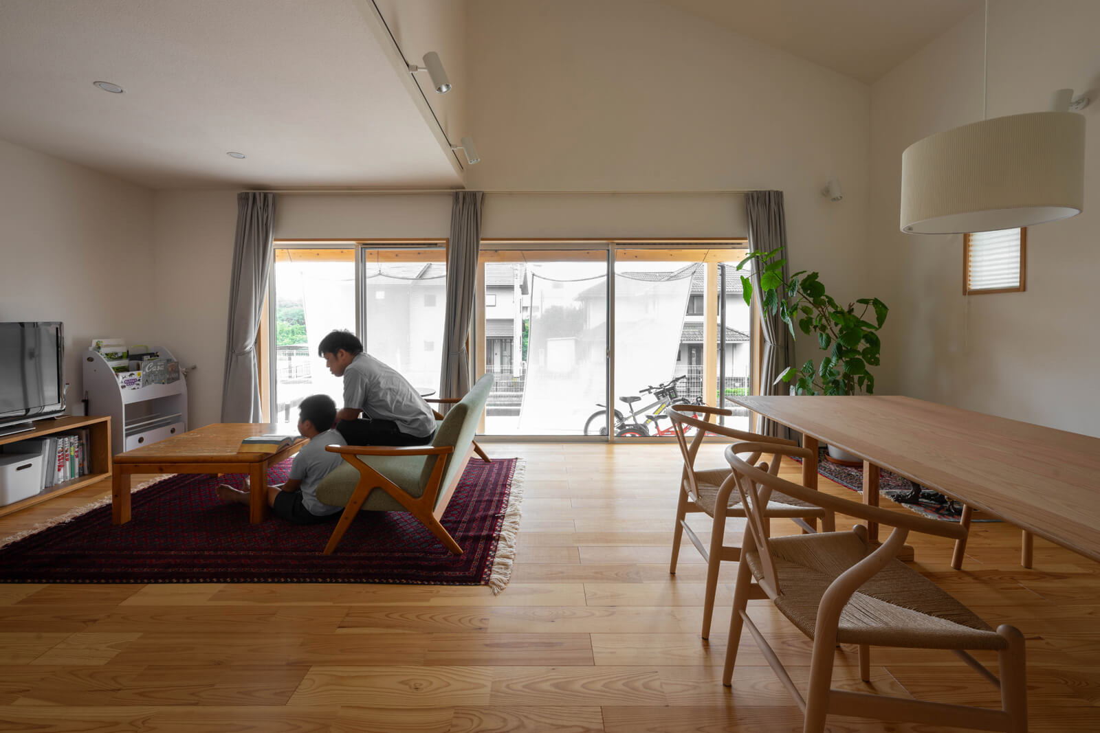 PLAN D　広いロフトスペースを備えた約25坪の平屋