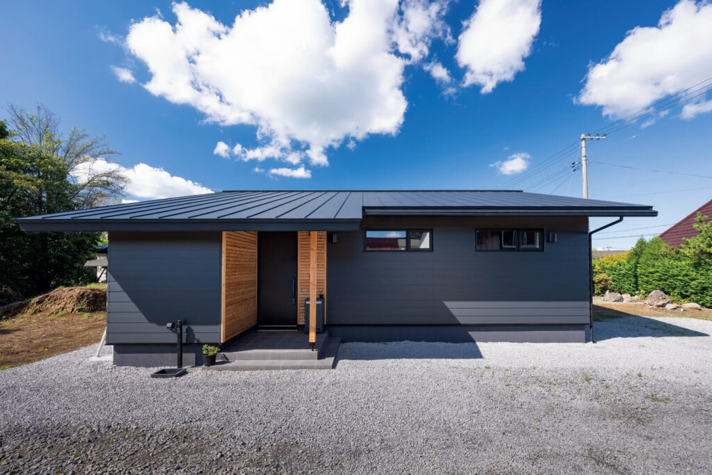 ナチュラルテイストの約23坪の平屋