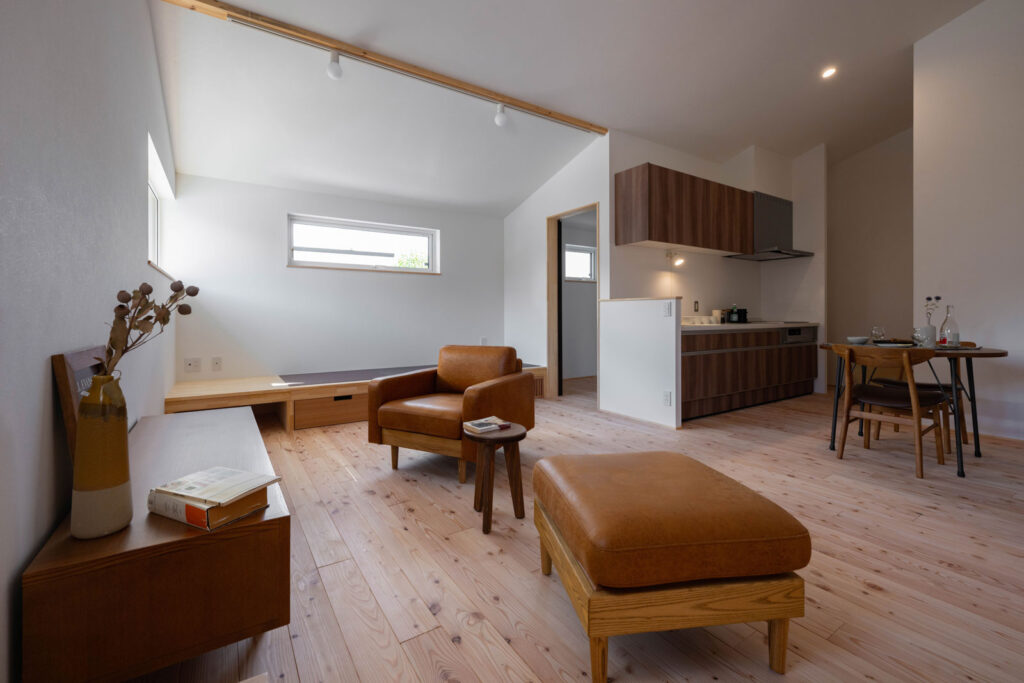 機能性と居心地の良さを兼ね備えた平屋